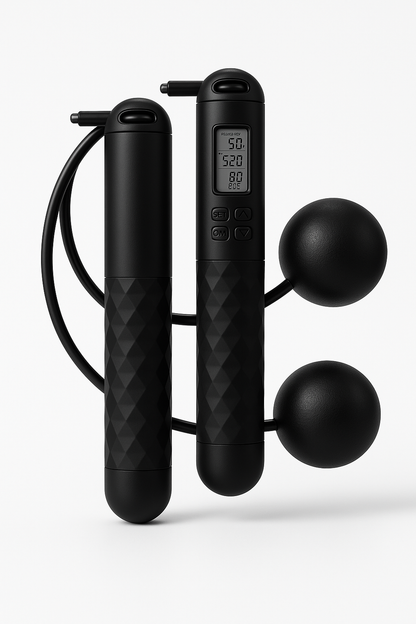 Corde à sauter sans corde avec compteur de fitness