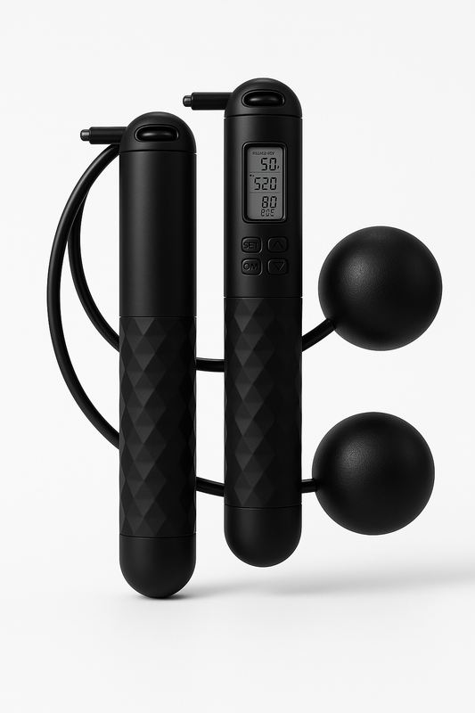 Corde à sauter sans corde avec compteur de fitness